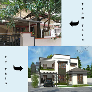 Old house transformed into a modern home -1