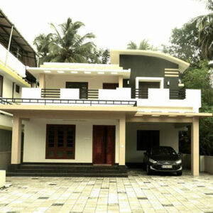 Modern house built by best construction company in Thrissur -3