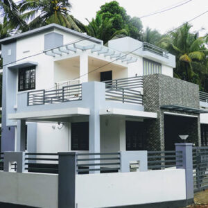Modern house built by best construction company in Thrissur -5