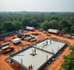 Rain-proof construction techniques for Kerala homes, featuring waterproofing solutions and expert tips